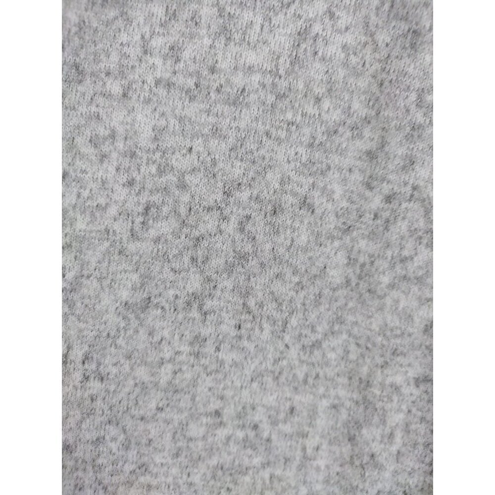 Cozy Womens Gray Open-Front Cardigan With Long Sleeves & Relaxed Fit, NWT - Picture 4 of 6